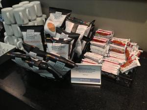 Main US Airways Club Snack Options