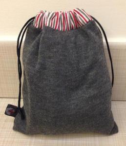 What's behind bag #2?