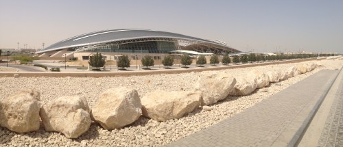 It may look like the Jerry Dome, but it's actually a horse stable.  