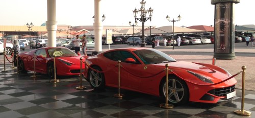 Not a Showroom.  Those are valet parked at a mall.  