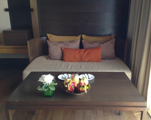 Loveseat and coffee table